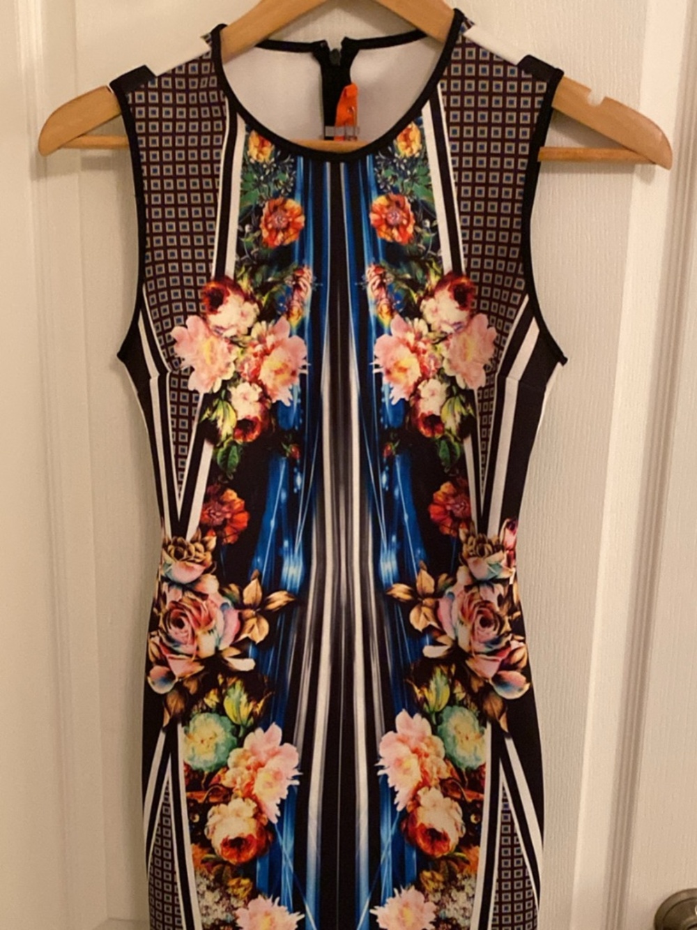 Floral mini dress